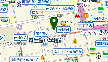 餃子の松の地図画像