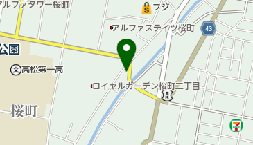 食楽 喰流の地図画像