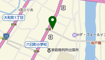 居酒屋たぬきの地図画像