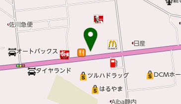 回転寿司 ちょいす 静内店の地図画像