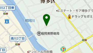 餃子厨房虎爺の地図画像