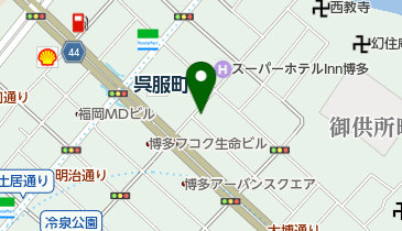 琉球料理タビンチュウ(旅人)の地図画像