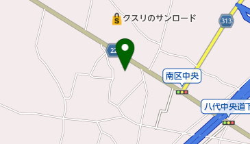 酒処家庭料理ここの地図画像