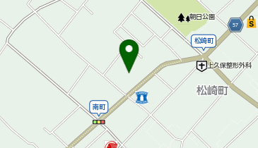 だるまや食堂の地図画像