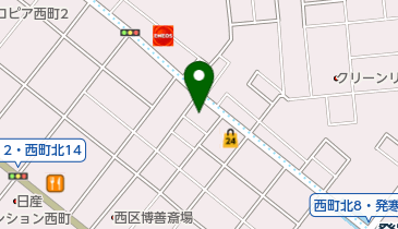 そばほし乃家の地図画像