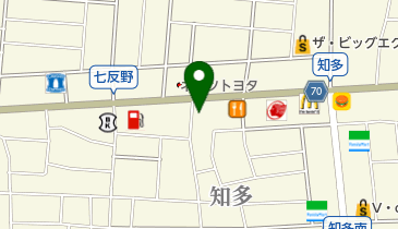 中国食彩家縁の地図画像