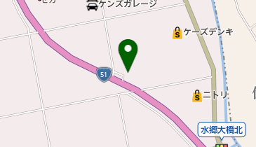 味の天龍の地図画像