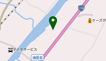 永福の地図画像