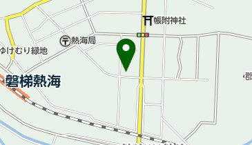 あたみ食堂の地図画像