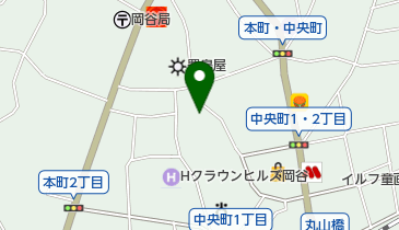 虎の羽の地図画像