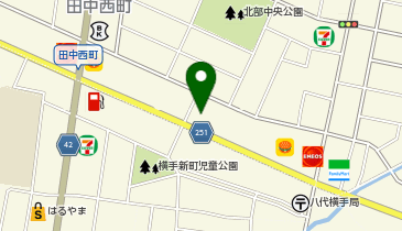 なべしま 八代店の地図画像