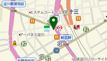 アティックバーの地図画像