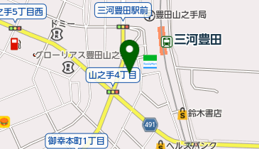 TOMMYS BAR 豊田の地図画像