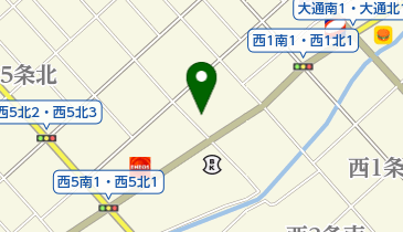 来々軒の地図画像