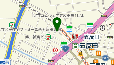 串焼き処 炙りの地図画像