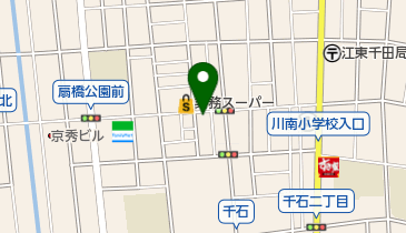餃子の舞の地図画像