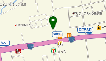 三吉ラーメン (鍋島本店)の地図画像