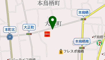 小粋料理 たらいの地図画像