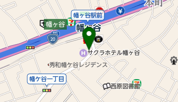 狐狸庵亭の地図画像