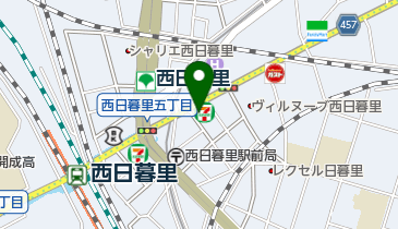 西日暮里GOODBARの地図画像
