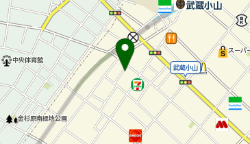 我楽多酒坊 小山酒場の地図画像