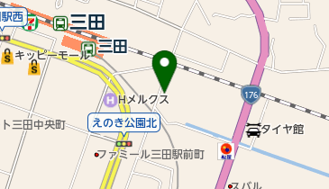 カフェキャンディの地図画像