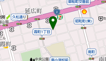もつ鍋よりまさの地図画像