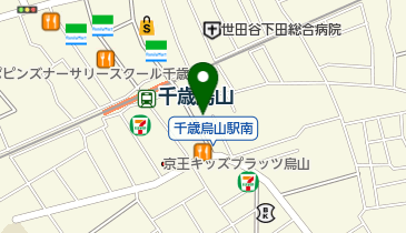 南蛮茶館の地図画像