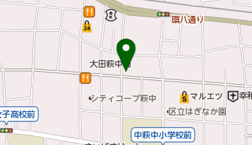 バッファローの地図画像