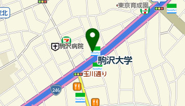 ファミリアーレの地図画像