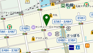 くるくる寿しの地図画像