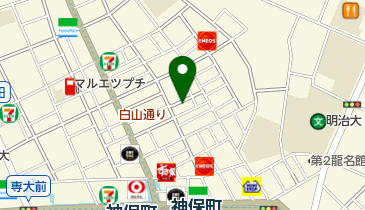 東京アチコーコーの地図画像