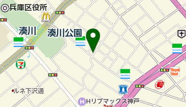 福原 松濤庵の地図画像