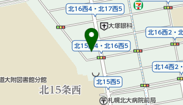 CRAZY SPICE 北16条店の地図画像