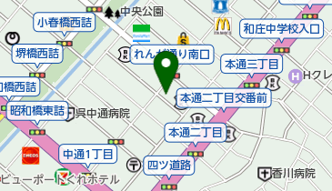 サントスの地図画像