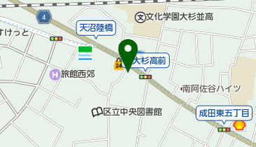 かふぇ&ほーるwith遊の地図画像