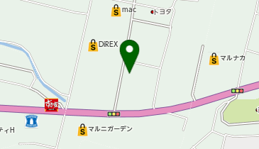 千房 CHIBO OKONOMIYAKI 高知南国店の地図画像