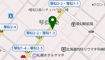 みよしの 琴似店の地図画像
