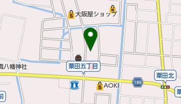 めん房 本陣 野々市店の地図画像