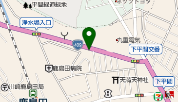 梧里洞の地図画像
