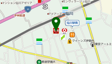 焼肉 仙珠の地図画像