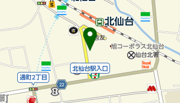 PENNY LANEの地図画像