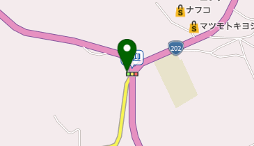 千代乃食堂の地図画像