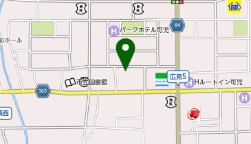 古代手打 めん処 竹馬の地図画像