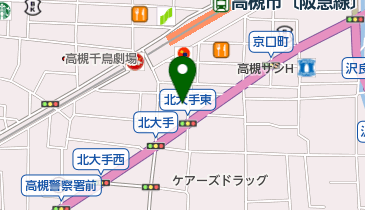 SHOT BAR 2002の地図画像