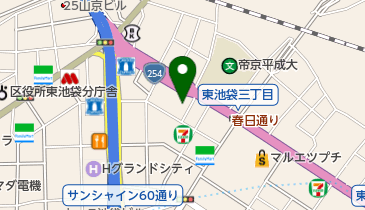 WonderParlourCafeの地図画像