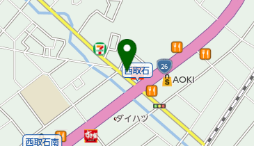 チャイナテーブル喜心の地図画像