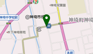 こだわりラーメン 宝来軒の地図画像