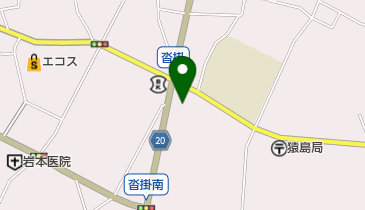 そば路の地図画像