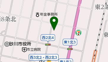 幸来の地図画像